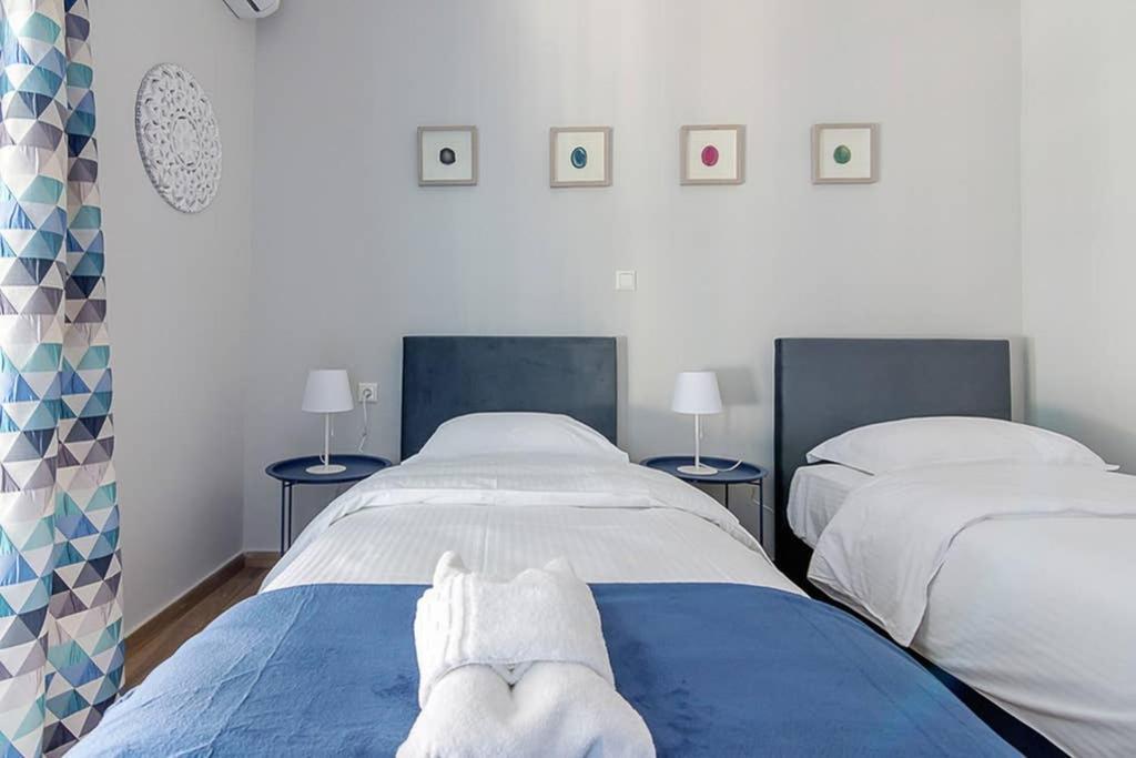 Bright Apartment For 6 Ppl In Atény Exteriér fotografie