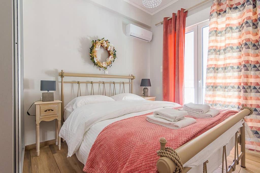 Bright Apartment For 6 Ppl In Atény Exteriér fotografie